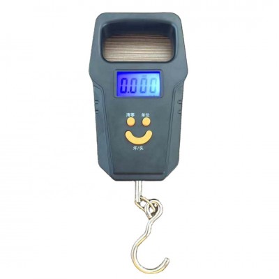 50KG Luggage Baby Electronic Digital Hanging Weighing Black Scale LCD